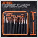 6pcs Professional Punch & Chisel Set