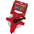 Neilsen Open Reel Fibreglass Tape Measure - Metric Imperial 30m 50m 100m