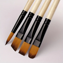 32Pc Artist Paint Brush Set Watercolour Acrylic Oil Craft Fine Detail Brushes
