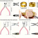 8pcs/set Pink Jewelry Making Tool Set