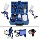 HVLP Dual Spray Gun Set – 0.8mm 1.4mm Gravity Feed Air Paint Sprayers