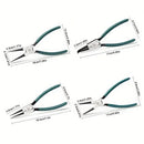4pcs Circlip Pliers Set – Internal & External Snap Ring Tools with Case (17.8cm)