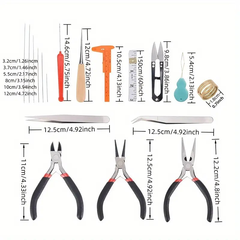 10pcs ewellery Making Tool Kit Complete Set