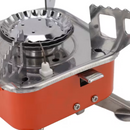 Mini Camping Stove with 4 Butane Gas Canisters