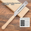 Japanese Pull Saw 3pcs Set Double-Edged Woodworking Handsaw