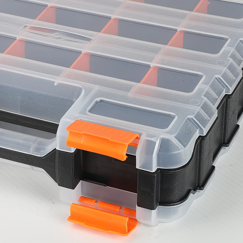 34-Slot Heavy-Duty Double-Sided Storage Box