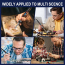 HX5 90W Digital Soldering Iron Kit – Ceramic Heater, LCD Display