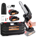 6-Inch Mini Cordless Chainsaw – Lightweight, Powerful & Ready for Every Garden Task
