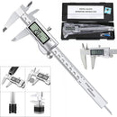 150mm Digital Caliper Stainless Steel – Large LCD, Inch/mm Conversion, Auto Shut-Off (6")