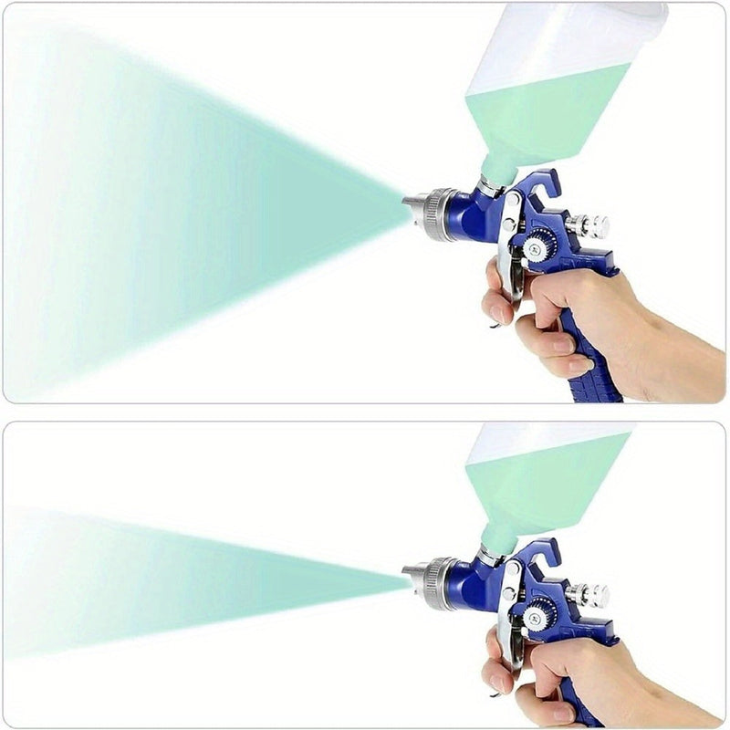 HVLP Dual Spray Gun Set – 0.8mm 1.4mm Gravity Feed Air Paint Sprayers