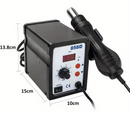 58D Hot Air Rework Station Soldering Heat Gun Low Noise Repair Tool 3 Nozzles