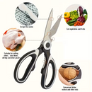Heavy Duty Kitchen & Craft Scissors – Multipurpose Sharp PINK