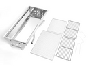 Barbecue Grill, Stainless Steel BBQ, Large Folding Portable Charcoal BBQ Grill,
