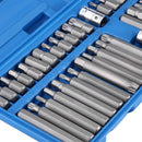40Pcs Hex Star Torx Socket Bit Set Tool Kit 1/2inch 3/8inch