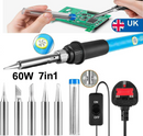 60W Adjustable Temperature Soldering Iron Kit