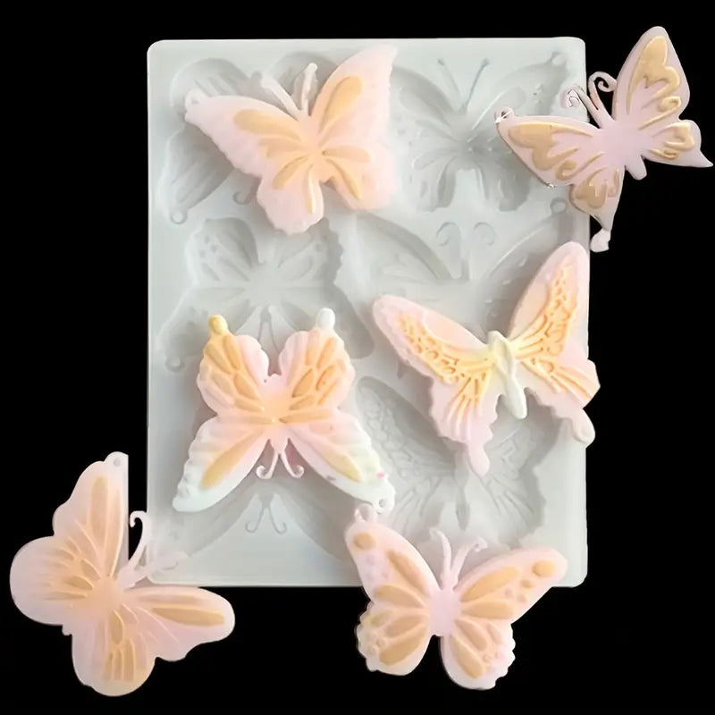 Butterfly-Shaped Silicone Resin Mould– DIY Jewelry & Crafting Mould