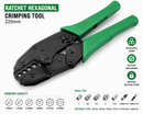 220mm Ratchet Hex Crimping Tool – Accurate & Consistent Connector Crimping