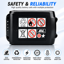 Replacement Batteries with DC18RC Charger - Compatible with Makita