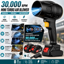 Cordless Mini Turbo Air Blower – Portable Jet Fan 2 Batteries