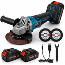 125mm Brushless Cordless Angle Grinder 21v – 2 x Batteries