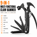 Multi-Functional Claw Hammer Multi-Tool – 9-in-1 Camping & Survival Tool