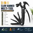 Multi-Functional Claw Hammer Multi-Tool – 9-in-1 Camping & Survival Tool