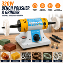 320W Variable Speed Bench Polisher & Grinder