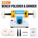 320W Variable Speed Bench Polisher & Grinder