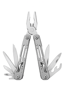 Folding Multi Tool with Saw, Screwdrivers, Wrenches, Wire Cutters