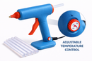 150W Hot Melt Glue Gun 11mm Adjustable Temperature + Glue Sticks