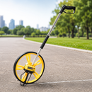 Distance Measuring Wheel 10KM  Surveyor Trundle Wheel Folding Road Measure with Bag