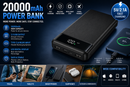 20000mAh Power Bank Dual USB - LED Digital Display USB-C Fast Charge