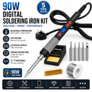 90W Digital Adjustable Soldering Iron Kit with LCD Display