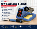 Duratool 48W Soldering Station 240V Variable Temperature Control 450°C UK Plug