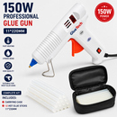 150W Professional GLUE GUN +Carrying case+12 Hot Glue Sticks 11*220mm