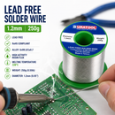 Duratool Lead Free Solder Wire 1.2mm – 250g Reel