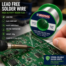 Duratool Lead Free Solder Wire 0.7mm – 100g Reel