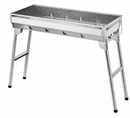 Barbecue Grill, Stainless Steel BBQ, Large Folding Portable Charcoal BBQ Grill,