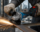 125mm Brushless Cordless Angle Grinder 21v – 2 x Batteries
