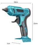 Cordless Hot Glue Gun with 2x 3000mAh Batteries – Ergonomic Design