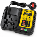 Replacement Battery Charger for DeWalt DCB112 10.8V-20V Li-Ion UK Plug
