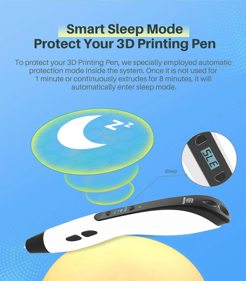 3D Pen with 20 Colours of PLA Filament