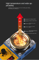280W Electric Solder Pot Tin Melting Furnace 80MM Casting Pouring Crucible 220V