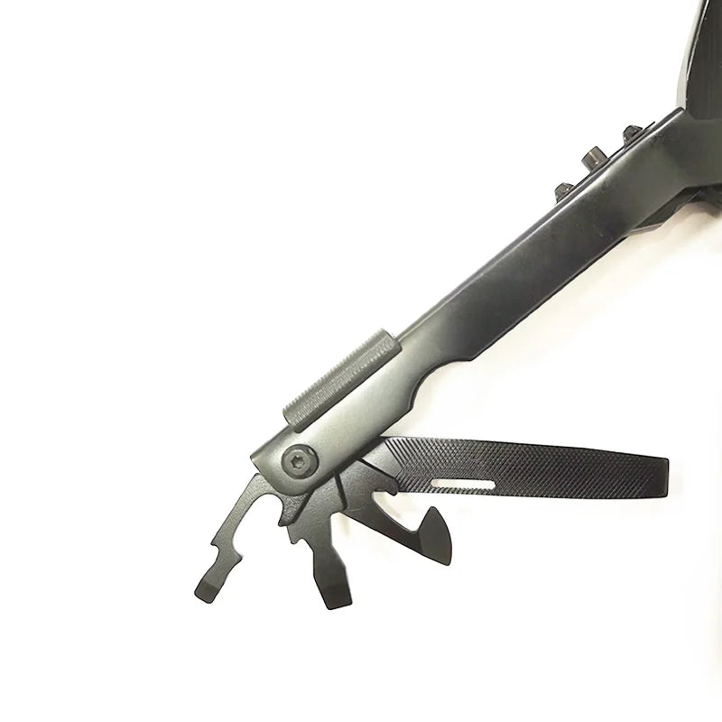 8-in-1 Stainless Steel Multitool – Compact Folding Pliers