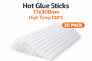 High Temp 120°C Hot Glue Sticks 11x300mm Strong Adhesive Industrial Electronics
