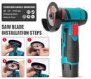 Mini Brushless Cordless Angle Grinder – 2 x Rechargeable Batteries