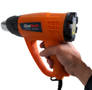 2000W Professional Hot Air Heat Gun Variable Temperature Glue Tech orange