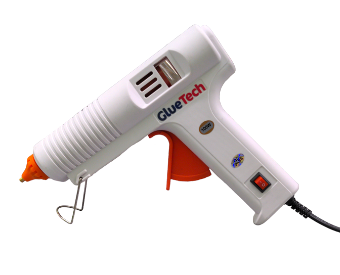 100W Hot Glue Gun KIT Professional Kit (With 12 Sticks and Bag)