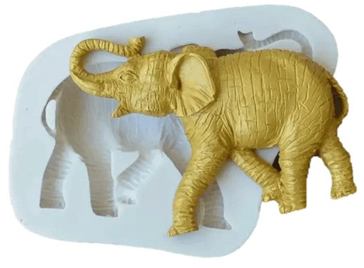 Elephant Silicone Mould – 72mm x 62mm | For Resin, Hot Glue, Clay & DIY Crafts