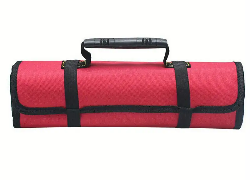 Professional Tool Roll Bag – Multifunctional Canvas Spanner & Wrench Organizer